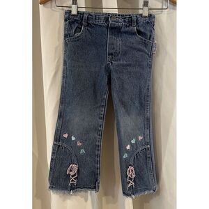 Vintage Care Bear Youth Denim Pants Size 3t‎